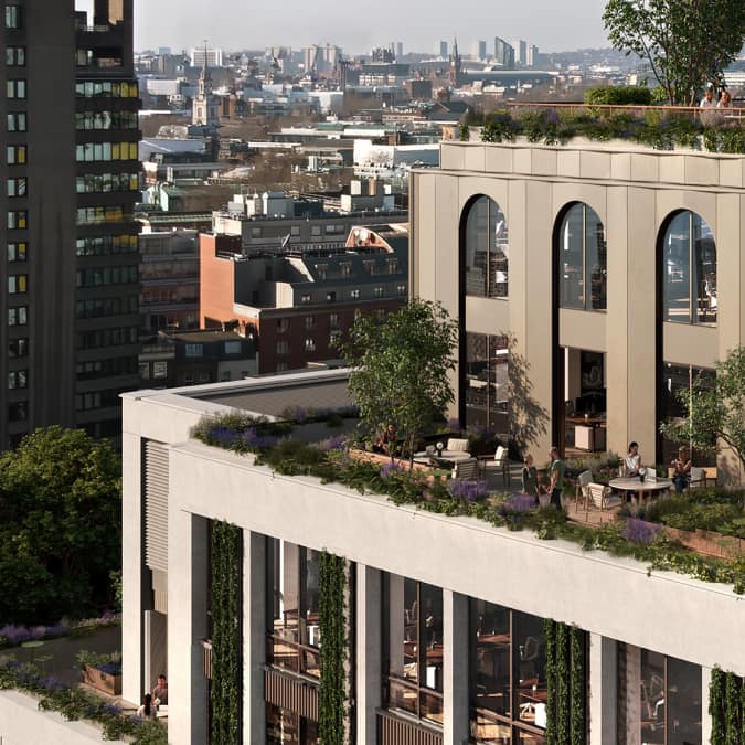 Uno Golden Lane Barbican Roof Area